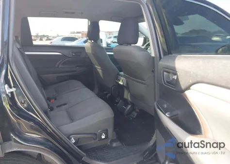 2018 Toyota Highlander Le из США, поврежденный, VIN 5TDZZRFH0JS240372